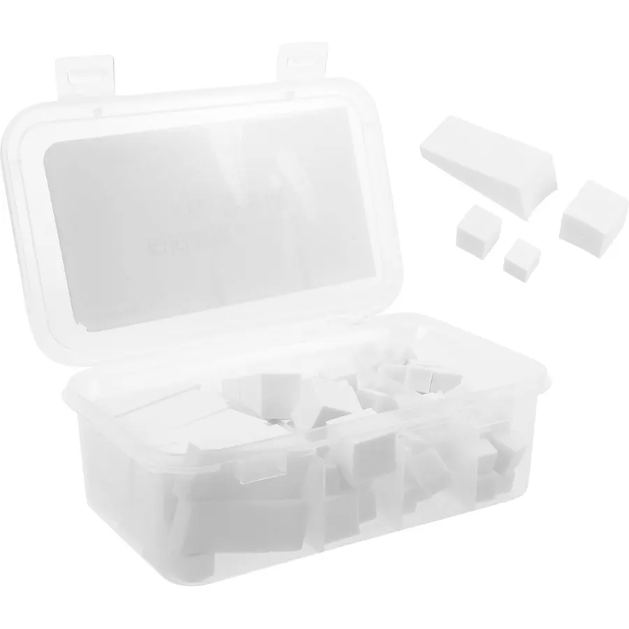 1 Box Nail Art Gradient Sponge Tool Set Box for Smooth Color Blending