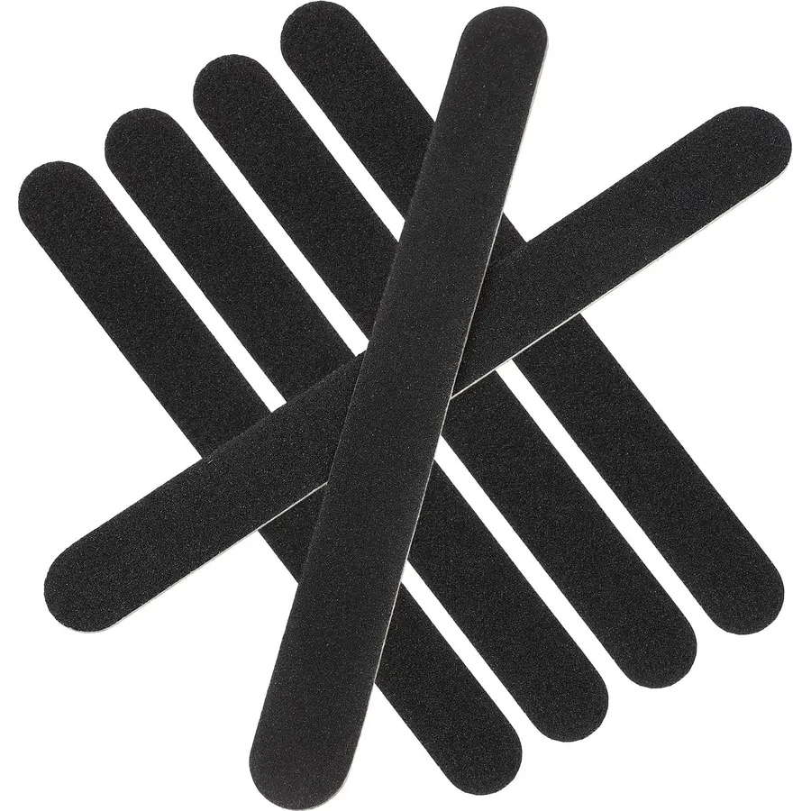 100pcs Emery Nail Files Manicure Filing Tools Portable Double Sided
