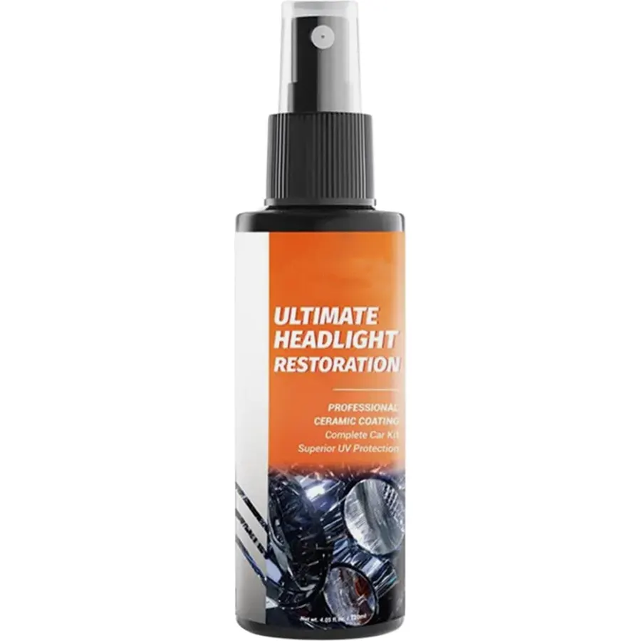 120ml Headlight Restoration Kit,Headlight Restoration Liquid Polishing Agen