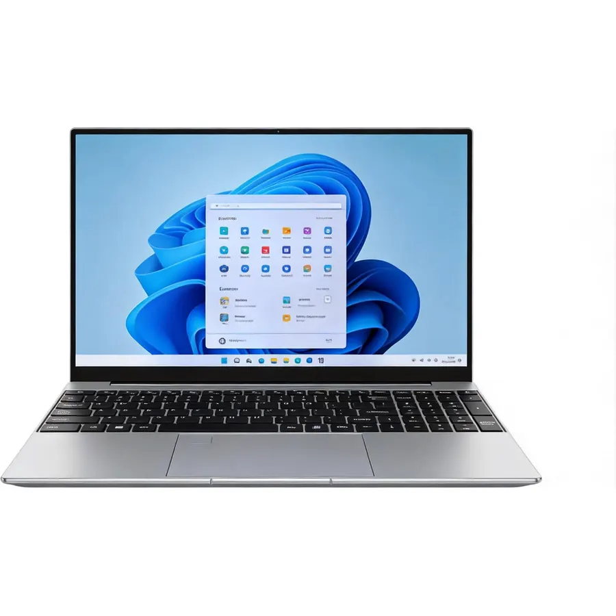15.6'' Laptop Windows 11, 512GB SSD, 16GB RAM, Intel Core i3-6100U, 1080p FHD IPS Display, Backlit Keyboard, Fingerprint, WiFi5, Mini-HDMI, USB3.2 Gen1, TF Card Slot, for Business, Study, Work
