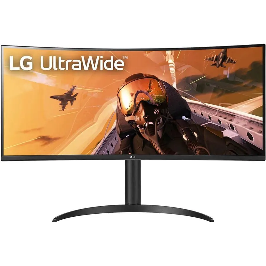 LG 34WN80C-B UltraWide Monitor 34-inch 21:9 Curved WQHD (3440 x 1440) IPS Display, USB Type-C (60W PD)