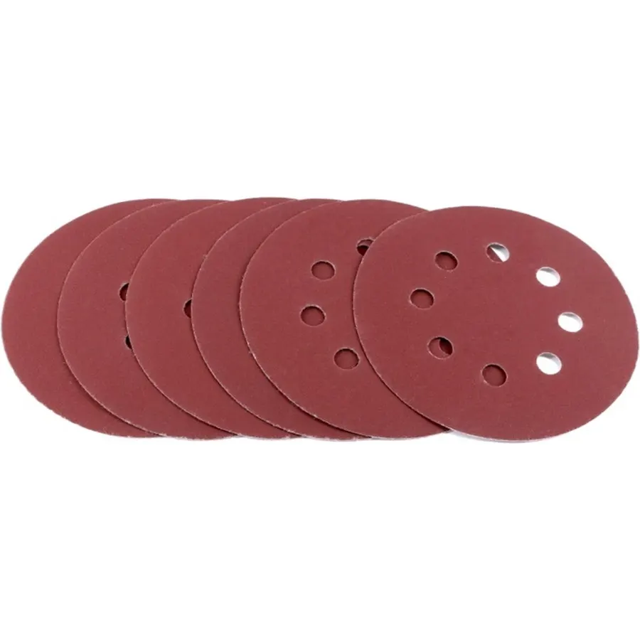 60Grits ~ 2000Grits 5 Inch 8 Hole Hook Loop Sanding Discs Sandpaper Pads Set Sander Disc Abrasive Polishing Tools 5/10/100pcs(1000 Grits,100pcs)