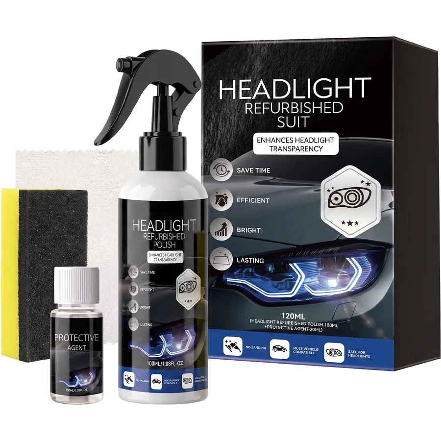 Automotive Headlight Restoration Kit, Car Headlight Restoration Polish Kits