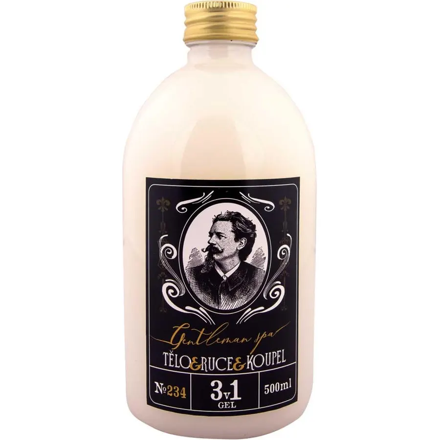 Bohemia Gifts 3-in-1 Shower Gel, Shampoo & Bath Foam Gentleman