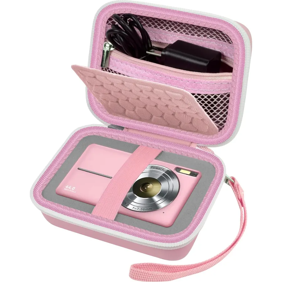 Comecase Digital Camera Case for Kodak PIXPRO FZ55/FZ45/ for CAMKORY, Pink