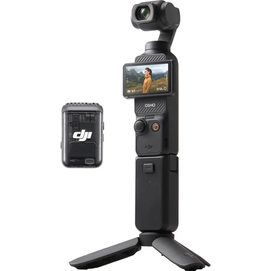 Xtra Muse, Vlogging Camera with 1 inch CMOS and 4K/120fps Videos, Pocket Camera with 3-Axis Gimbal Stabilizer, Fast Focusing, Face/Object Tracking, Digital Video Camera for Photography