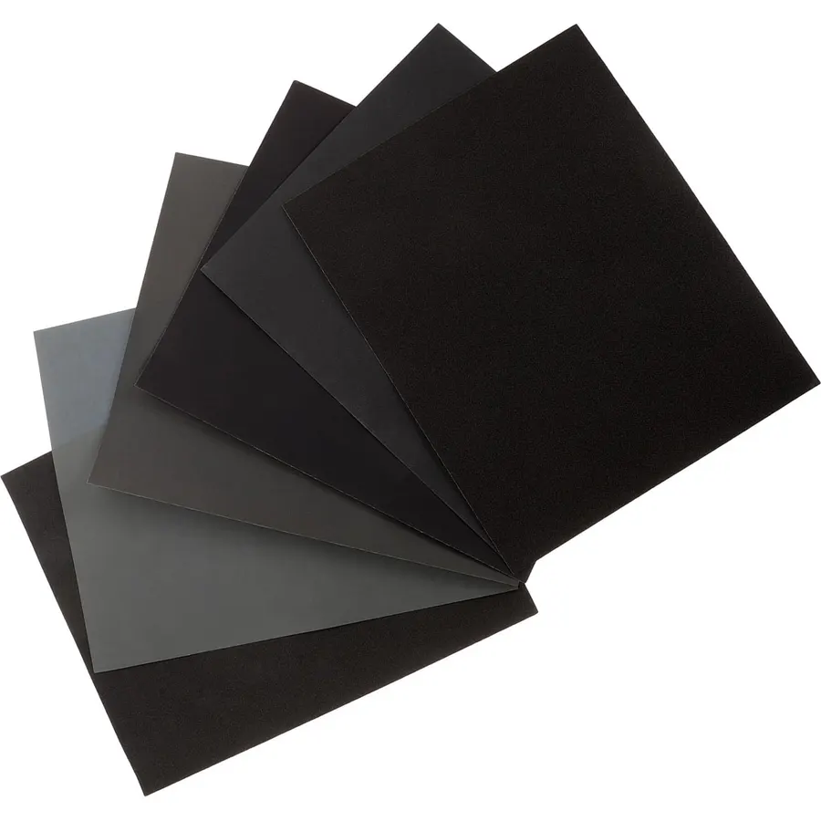 Headlight Restoration Kit Sandpaper Sheets for Automotive Plastic Trim