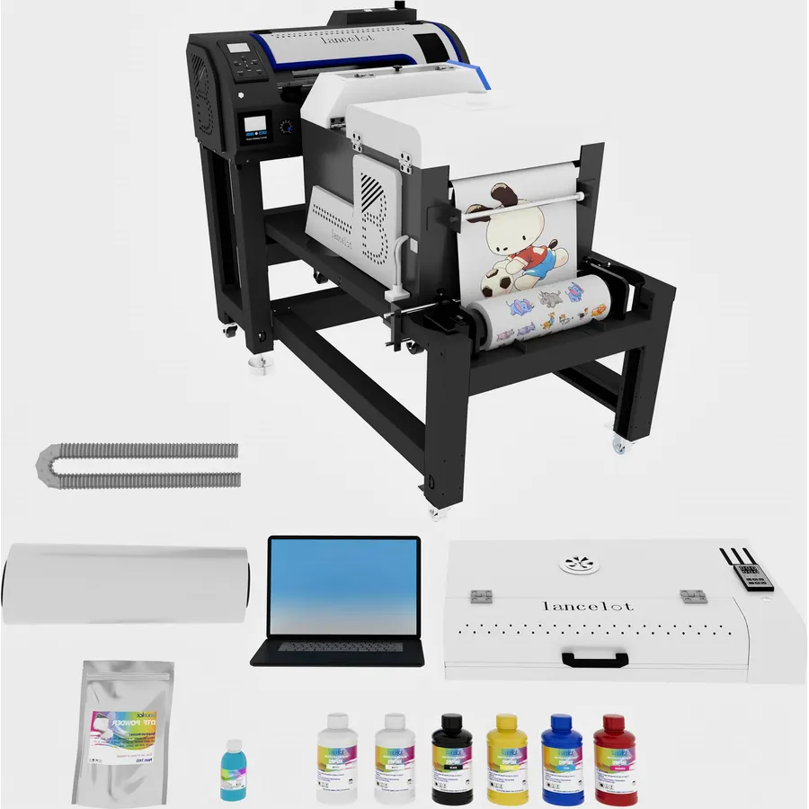 Lancelot M1630 Pro All-in-One DTF Printer Bundle 2X Speed Over L1800/R1390