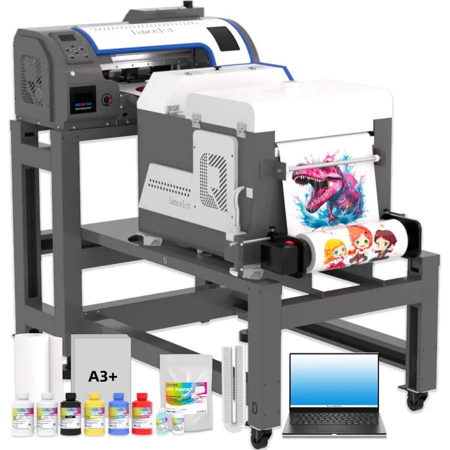 Lancelot M1630 Pro All-in-One DTF Printer Bundle for Small Business