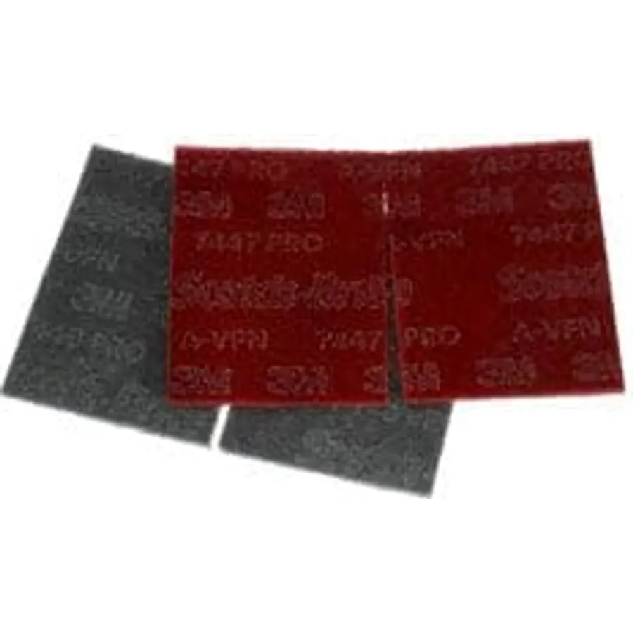 Scotch-Brite PRO Hand Pad Pack 64933, 6 in x 9 in Pads, Very Fine & Ultra Fine Grades, 2-Pad Abrasive Assortment for Surface Prep and Finishing Tasks