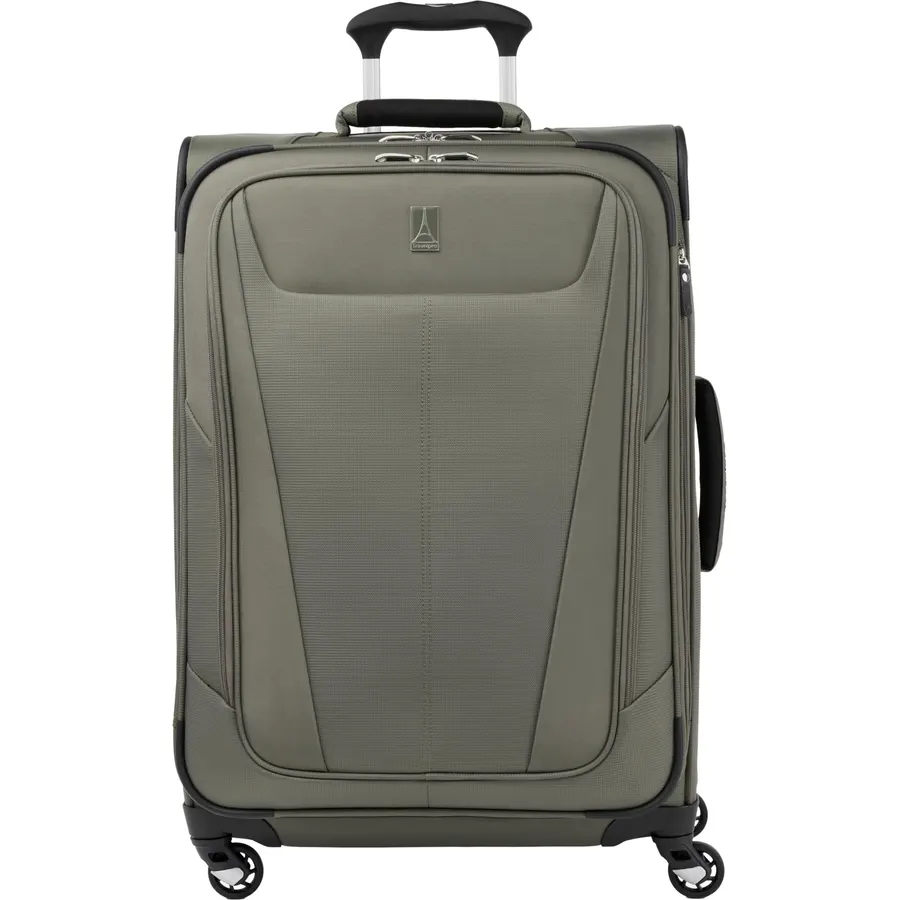 Travelpro Maxlite 5 Softside Checked Luggage Spinner, Green, 25-Inch